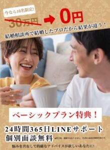 豊田婚活結婚相談所ハピマリが豊田市の結婚を検討している婚活男性と婚活女性に結婚へ向け相談できるベーシックな豊田婚活結婚相談所のプラン